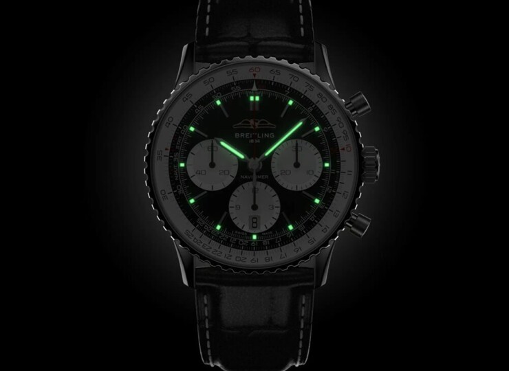BREITLING ナビタイマー B01 クロノグラフ 41 ブラック文字盤 AB0139211B1P1