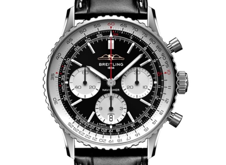 BREITLING ナビタイマー B01 クロノグラフ 41 ブラック文字盤 AB0139211B1P1