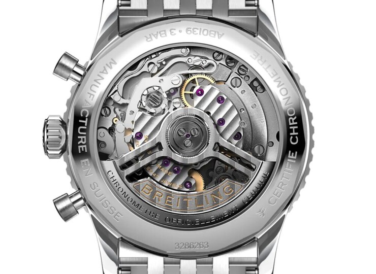 BREITLING ナビタイマー B01 クロノグラフ 41 ミントグリーン文字盤 AB0139211L1A1