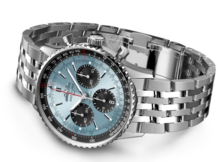 BREITLING ナビタイマー B01 クロノグラフ 41 アイスブルー文字盤 AB0139241C2A1