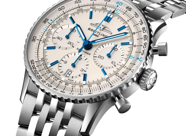 BREITLING ナビタイマー B01 クロノグラフ 41 クリーム文字盤 AB0139A71G1A1