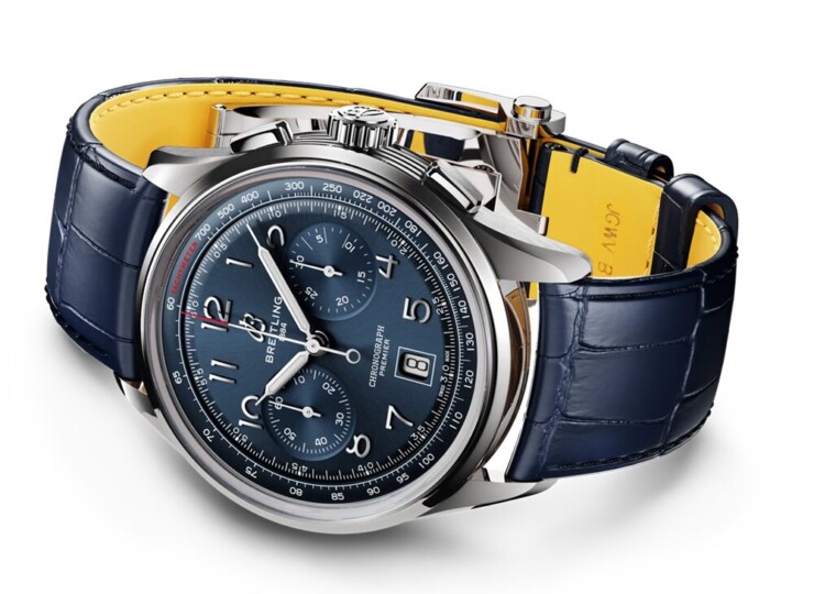 BREITLING プレミエ B01 クロノグラフ 42 ブルー文字盤 ステンレススティール AB0145171C1P2