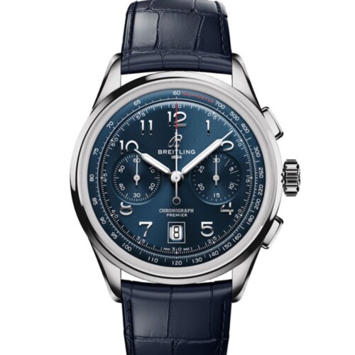 BREITLING プレミエ B01 クロノグラフ 42 ブルー文字盤 ステンレススティール AB0145171C1P2