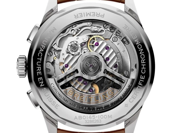 BREITLING プレミエ B01 クロノグラフ 42 クリーム文字盤 ステンレススティール AB0145211G1P2