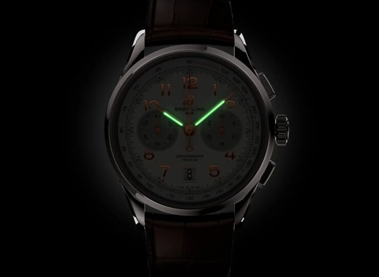 BREITLING プレミエ B01 クロノグラフ 42 クリーム文字盤 ステンレススティール AB0145211G1P2