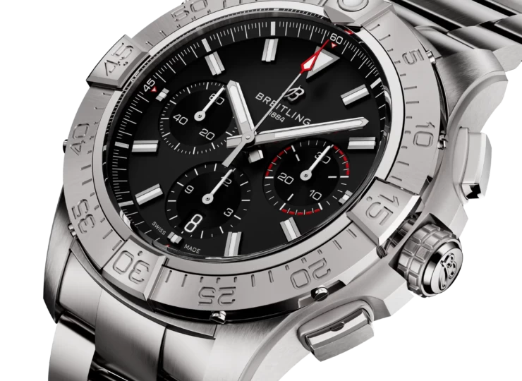BREITLING アベンジャー B01 クロノグラフ 44 ブラック文字盤 AB0147101B1A1