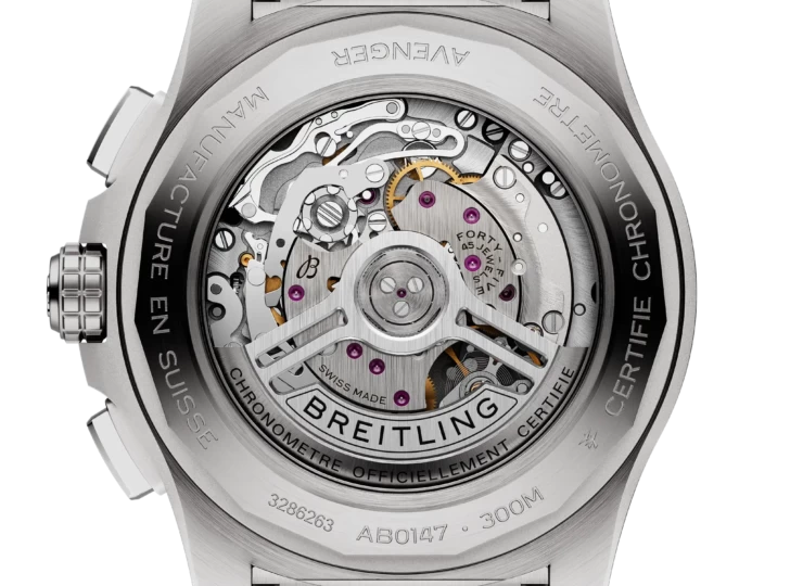 BREITLING アベンジャー B01 クロノグラフ 44 ブラック文字盤 AB0147101B1A1