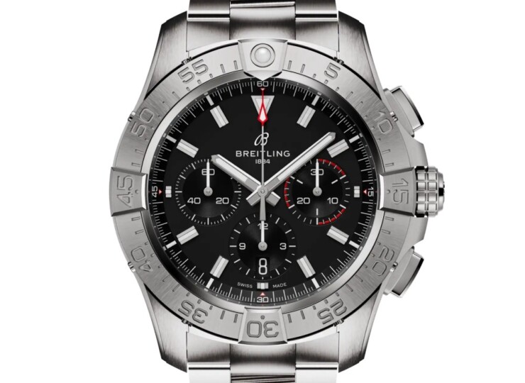 BREITLING アベンジャー B01 クロノグラフ 44 ブラック文字盤 AB0147101B1A1