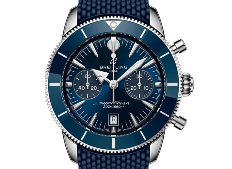 BREITLING スーパーオーシャン ヘリテージ B01 クロノグラフ 42 ブルー文字盤 AB0156161C1S1