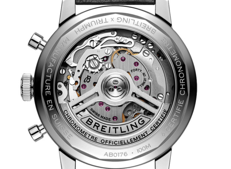 BREITLING トップタイム B01 トライアンフ アイスブルー文字盤 AB01764A1C1X1