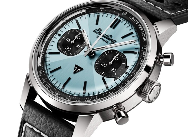 BREITLING トップタイム B01 トライアンフ アイスブルー文字盤 AB01764A1C1X1