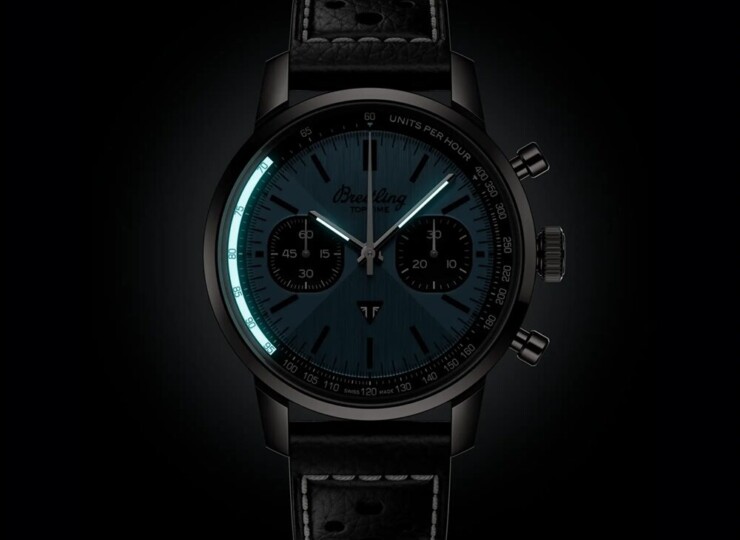 BREITLING トップタイム B01 トライアンフ アイスブルー文字盤 AB01764A1C1X1