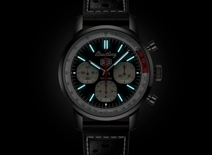 BREITLING トップタイム B01 デウス ブラック文字盤 AB01765A1B1X1
