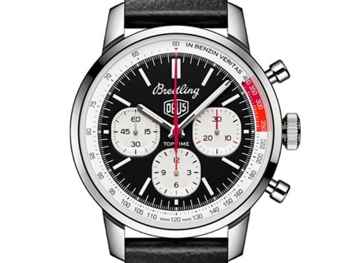 BREITLING トップタイム B01 デウス ブラック文字盤 AB01765A1B1X1