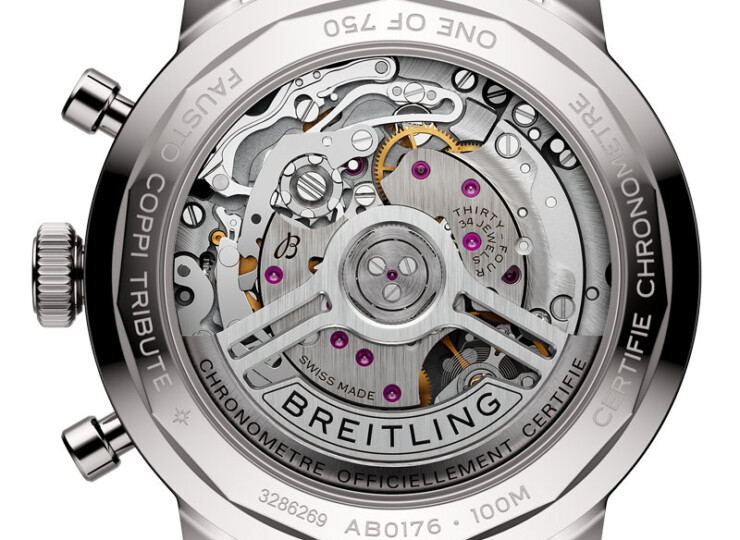 BREITLING トップタイム B01 ファウスト・コッピ ホワイト文字盤 AB01768A1A1X1