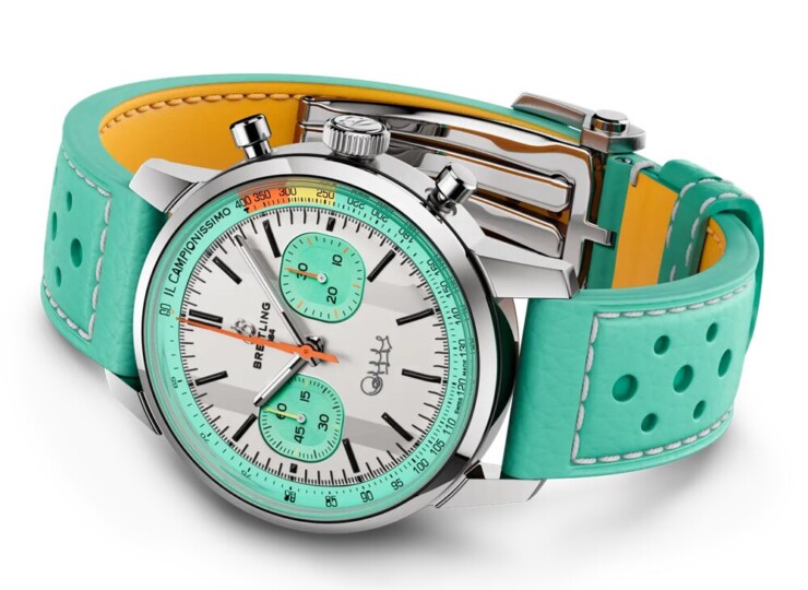 BREITLING トップタイム B01 ファウスト・コッピ ホワイト文字盤 AB01768A1A1X1