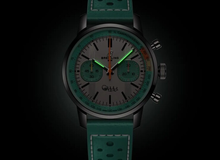 BREITLING トップタイム B01 ファウスト・コッピ ホワイト文字盤 AB01768A1A1X1