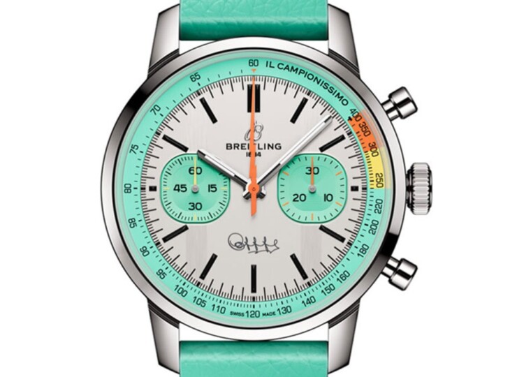 BREITLING トップタイム B01 ファウスト・コッピ ホワイト文字盤 AB01768A1A1X1