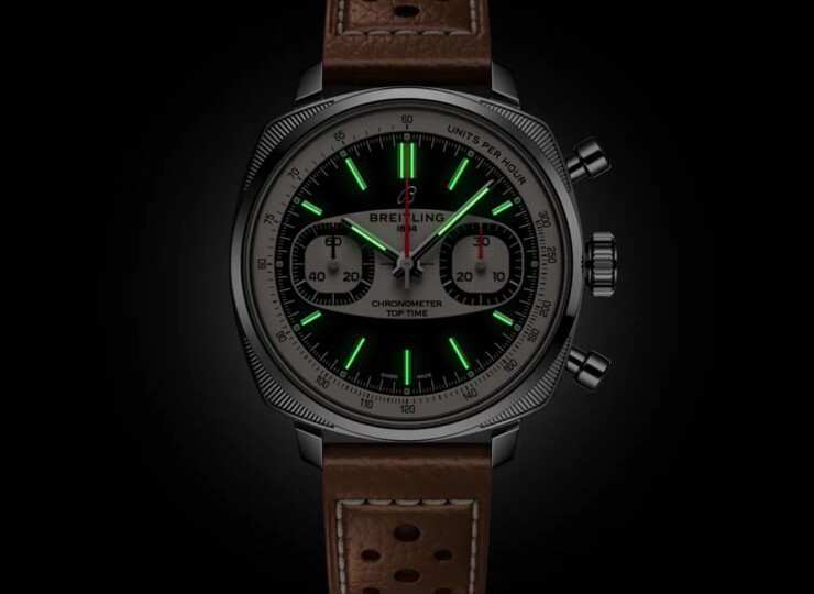 BREITLING トップタイム B01 レーシング ブラック文字盤 AB01771A1B1X1