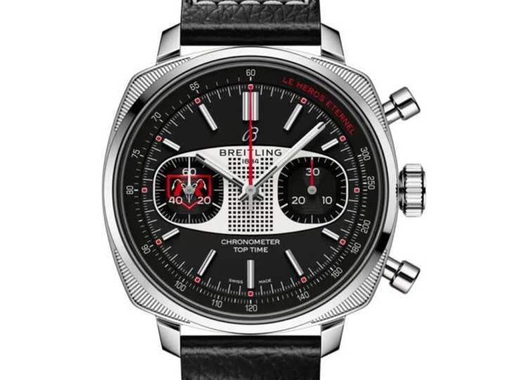 BREITLING トップタイム B01 レーシング 仮面ライダー リミテッド ブラック文字盤 AB01774A1B1X1