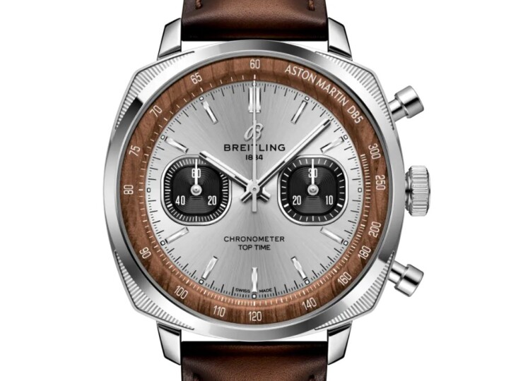 BREITLING トップタイム B01 41 トリビュート トゥ アストンマーティン DB5 シルバー文字盤 AB0178121G1X1