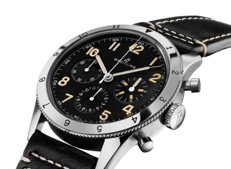 BREITLING AVI REF. 765 1953 リ・エディション ブラック文字盤 AB0920131B1X1
