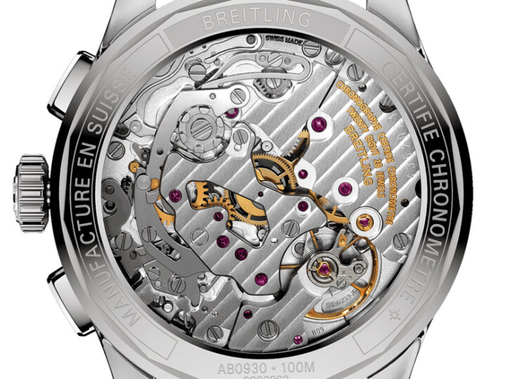BREITLING プレミエ B09 クロノグラフ 40 シルバー文字盤 AB0930371G1P1
