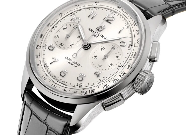 BREITLING プレミエ B09 クロノグラフ 40 シルバー文字盤 AB0930371G1P1