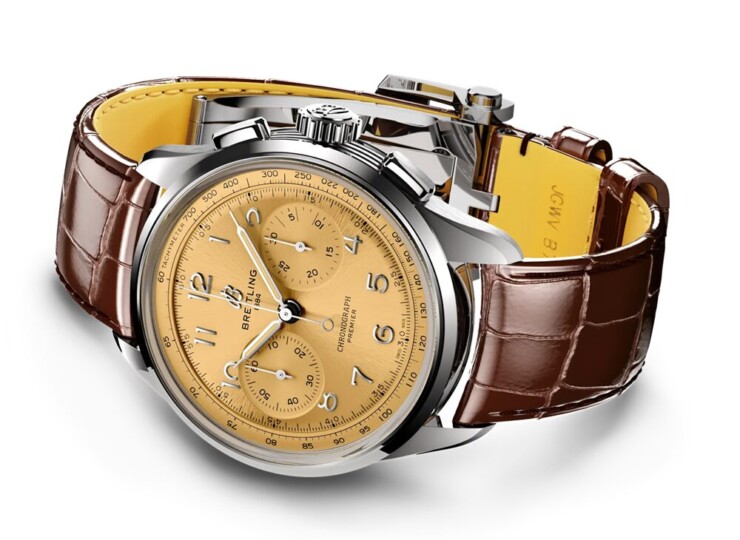 BREITLING プレミエ B09 クロノグラフ 40 シャンパン文字盤 AB0930F51H1P1
