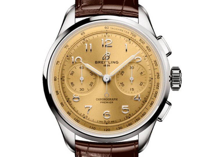BREITLING プレミエ B09 クロノグラフ 40 シャンパン文字盤 AB0930F51H1P1