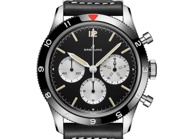 BREITLING AVI Ref. 765 1964 リ・エディション ブラック文字盤 AB09451A1B1X1