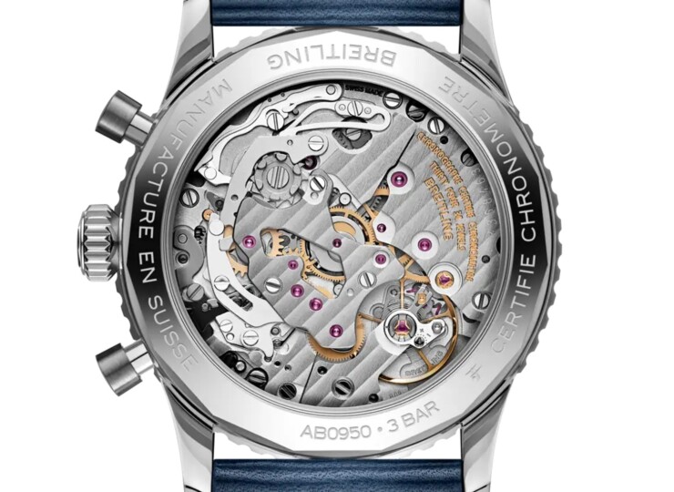BREITLING ナビタイマー B09 クロノグラフ 41 ブルー文字盤 AB0950211C1X1