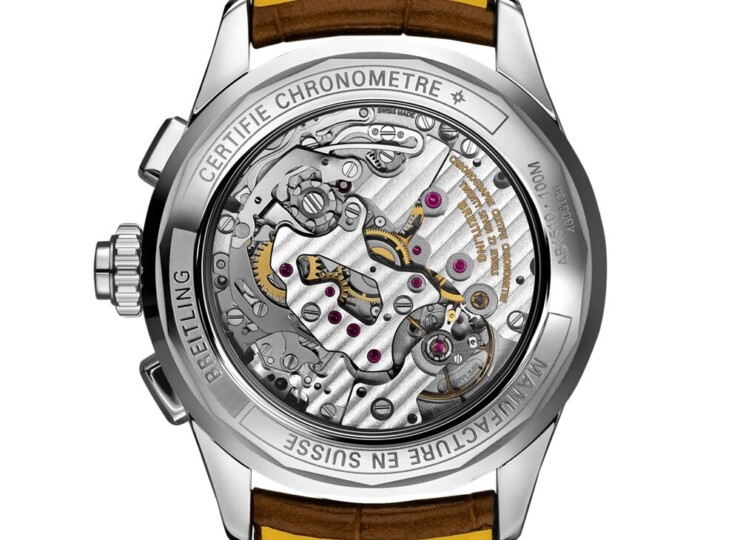 BREITLING プレミエ B15 デュオグラフ 42 ブルー文字盤 AB1510171C1P1