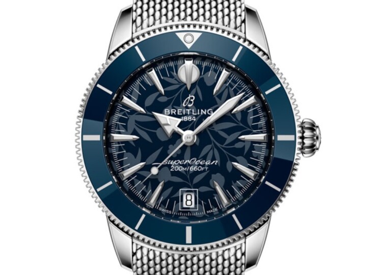 BREITLING スーパーオーシャン ヘリテージ B31 オートマチック 40 ケリー・スレーター ブルー文字盤 AB31101A1C1A1