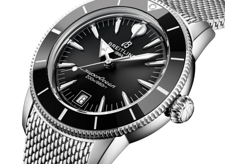 BREITLING スーパーオーシャン ヘリテージ B31 オートマチック 40 ブラック文字盤 AB3110241B1A1