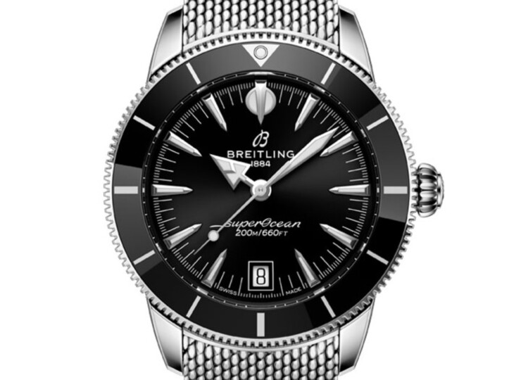 BREITLING スーパーオーシャン ヘリテージ B31 オートマチック 40 ブラック文字盤 AB3110241B1A1