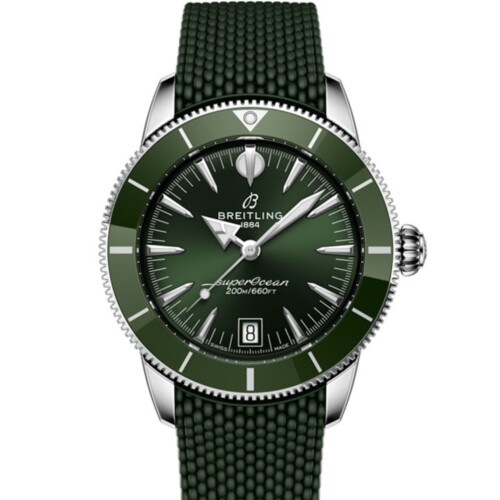 BREITLING スーパーオーシャン ヘリテージ B31 オートマチック 40 グリーン文字盤 AB3110361L1S1