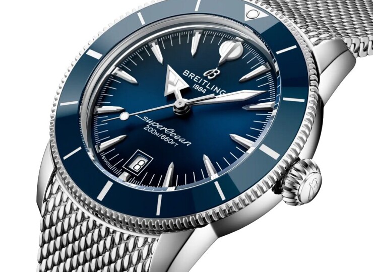BREITLING スーパーオーシャン ヘリテージ B31 オートマチック 42 ブルー文字盤 AB3111161C1A1