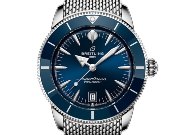 BREITLING スーパーオーシャン ヘリテージ B31 オートマチック 42 ブルー文字盤 AB3111161C1A1