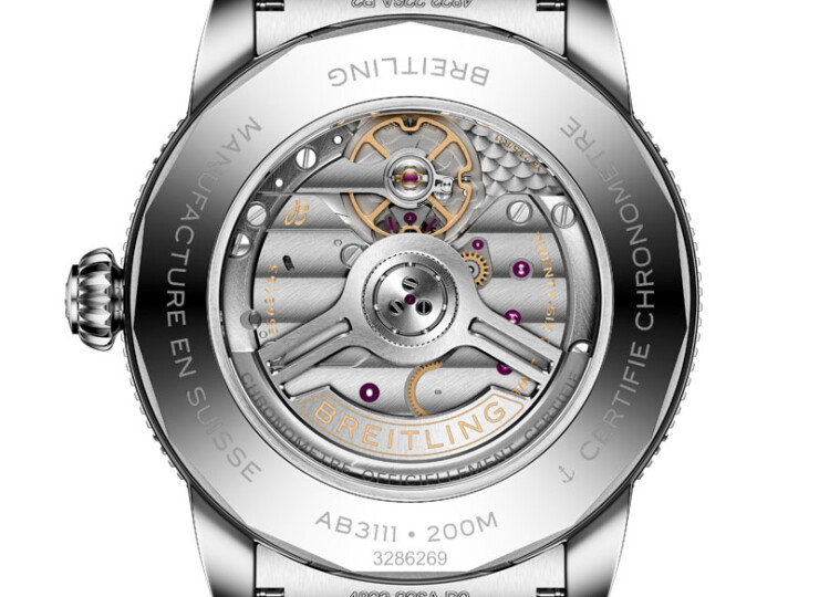 BREITLING スーパーオーシャン ヘリテージ B31 オートマチック 42 ブラック文字盤 ステンレススティール AB3111241B1A1