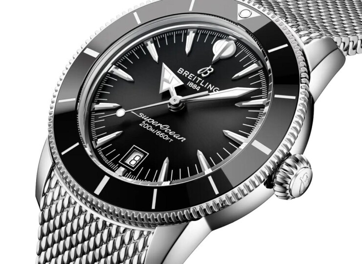 BREITLING スーパーオーシャン ヘリテージ B31 オートマチック 42 ブラック文字盤 ステンレススティール AB3111241B1A1