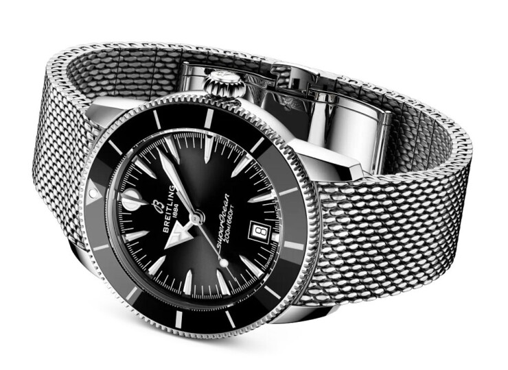BREITLING スーパーオーシャン ヘリテージ B31 オートマチック 42 ブラック文字盤 ステンレススティール AB3111241B1A1