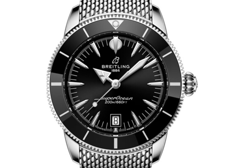 BREITLING スーパーオーシャン ヘリテージ B31 オートマチック 42 ブラック文字盤 ステンレススティール AB3111241B1A1