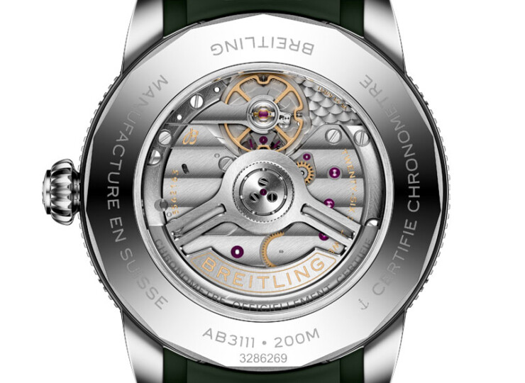 BREITLING スーパーオーシャン ヘリテージ B31 オートマチック 42 グリーン文字盤 AB3111361L1S1