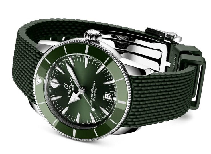 BREITLING スーパーオーシャン ヘリテージ B31 オートマチック 42 グリーン文字盤 AB3111361L1S1