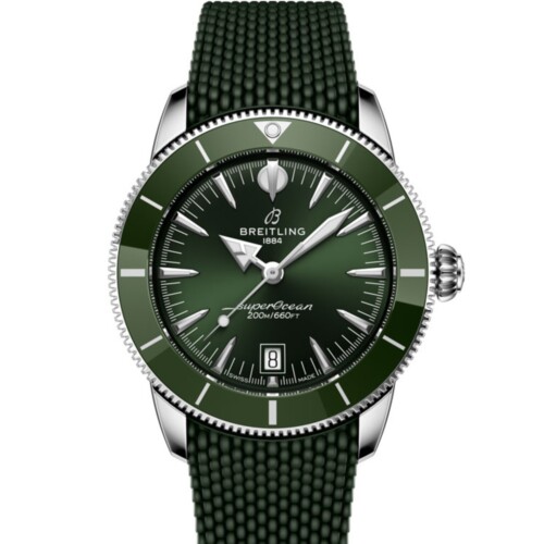 スーパーオーシャン ヘリテージ B31 オートマチック 42 グリーン文字盤