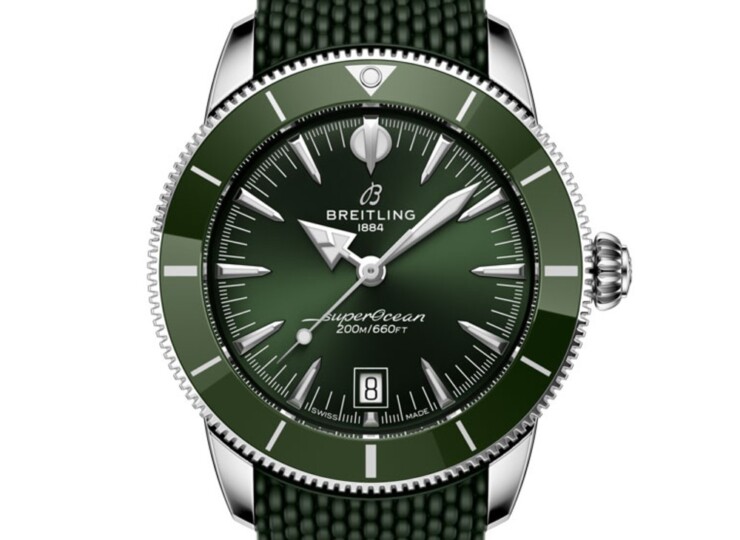 BREITLING スーパーオーシャン ヘリテージ B31 オートマチック 42 グリーン文字盤 AB3111361L1S1