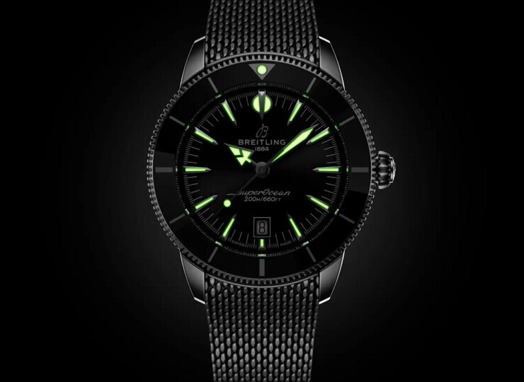 BREITLING スーパーオーシャン ヘリテージ B31 オートマチック 44 ブラック文字盤 AB3112241B1A1