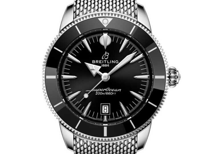 BREITLING スーパーオーシャン ヘリテージ B31 オートマチック 44 ブラック文字盤 AB3112241B1A1