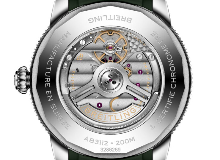 BREITLING スーパーオーシャン ヘリテージ B31 オートマチック 44 グリーン文字盤 AB3112361L1S1